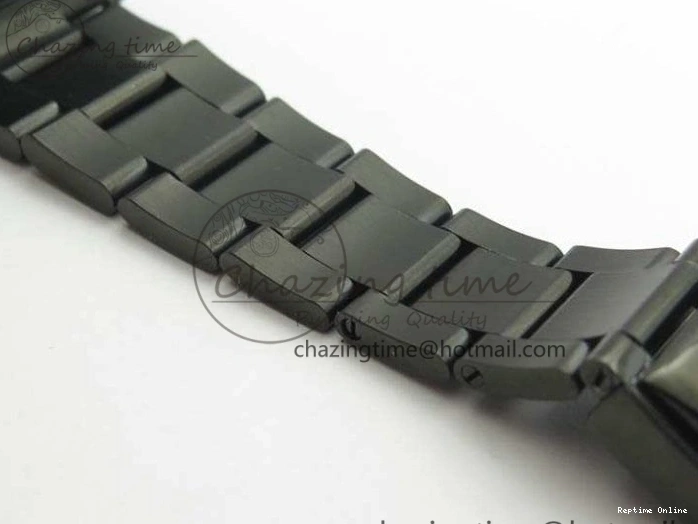 0415 Modern Daytona Kravitz YG DLC BP Maker Best Edition Black Dial On DLC Bracelet A4130 (Free Leather Strap) 3572